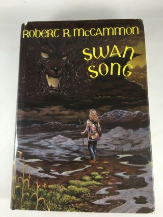 Swan Song - Robert Mccammon - Dark Harvest Limited 1st Edition Oversize Rare Oop