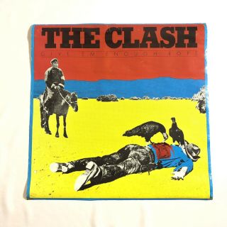 The Clash Give Em Enough Rope - Rare Store Display Promo Poster - Punk Rock 1979