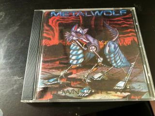 Metalwolf Down To The Wire Cd Rare Motley Crue Wasp Dokken Priest Skid Row Y&t