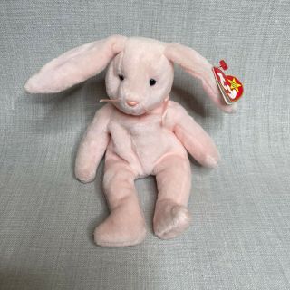 Ty Beanie Baby Bunny Rare Set Of 3 - Hippity,  Hoppity,  Floppity -