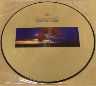 Depeche Mode ‎music For The Masses Rare Picture Disc 12 " Strangelove Behind