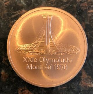 Rare 1976 Summer Olympics Participant Medal - Montreal,  Canada