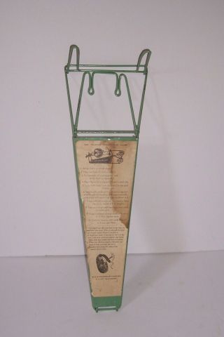 Vintage Antique Metal Folding Handy Rug Loom