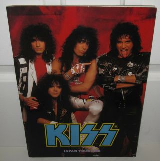 Kiss Crazy Nights Tour Book Japan Program 1988 Eric Carr Rare Nm