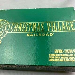 Rare Fleischmann Dept 56 Christmas Village Railroad Set 941 - Box 2
