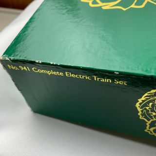Rare Fleischmann Dept 56 Christmas Village Railroad Set 941 - Box 3