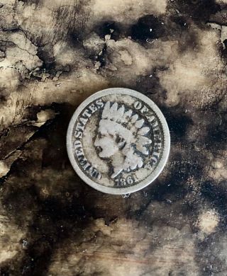 Rare 19th Century 1861 Indian Head Penny