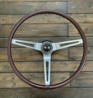 Rare C2 Corvette 1964 - 1967 Oem Gm 3 Spoke Steering Wheel W Hub