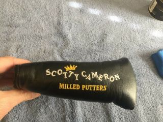 Rare Scotty Cameron Dancing Cameron Nos Milled Putter Cover
