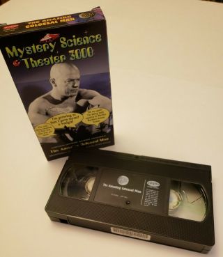 Mystery Science Theater 3000: The Colossal Man (309) Vhs (rare)