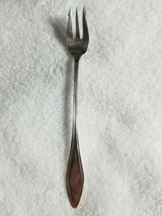 One (1) Mary Chilton By Towle Sterling Silver Seafood Cocktail Fork,  6.  25 ",  No Eng.