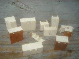 11 Youngstown Kitchen Cabinets Vintage Dollhouse Furniture Renwal Ideal Mullins