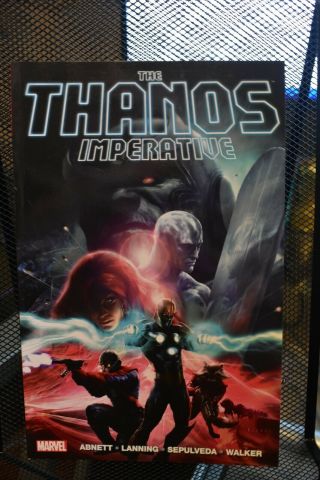 The Thanos Imperative Complete Marvel Tpb Rare Oop Nova Silver Surfer Star Lord