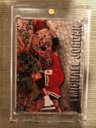96 - 97 Fleer Metal Michael Jordan 11 Rare