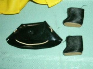 Vintage Betsy Mc Call " April Showers Hat And Boots ",   Vg Freeship