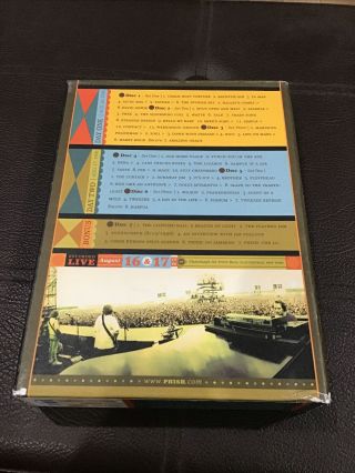 Phish The Clifford Ball 1996 7 DVD Box Set with Book Postcards Stamps Very Rare 3