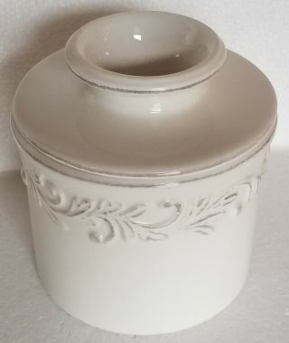 The Butter Bell Crock By L.  Tremain Made Of Bone China