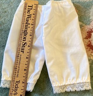 Vintage Fancy Pantaloons For French / German Bisque Doll Or Vintage Doll 3
