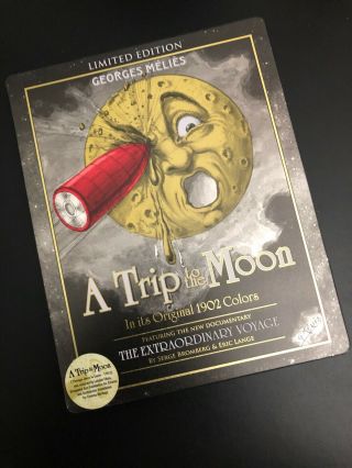 A Trip To The Moon Very Rare Blu - Ray/dvd Combo Limited Edition Steelbook