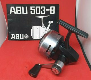Abu 506 Close Faced Reel - - - With Instruction Book