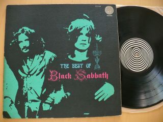 Black Sabbath - The Best Of Rare 1973 Japan Vertigo Swirl Classic Hard Rock Metal