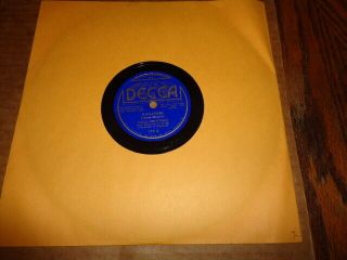 Rare 1934 Decca Sunburst Lb.  78/mills Brothers - 4 Boys&a Guitar/e,