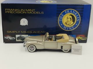 " Pewter Gray " Edsel Ford Dream 1941 Lincoln Continental Franklin 1:24 Rare