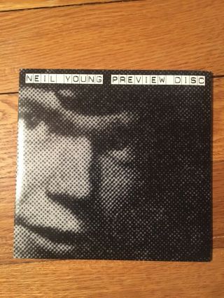 Neil Young Archives I Preview Disc Blu - Ray Disc Format And Rare 2009