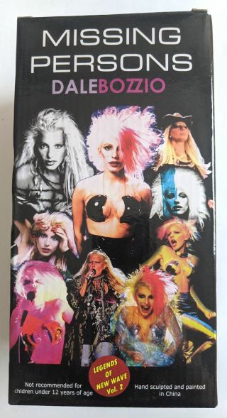 RARE Dale Bozzio Missing Persons AUTOGRAPHED BobbleHead SIGNED TWICE 1 of 504 3