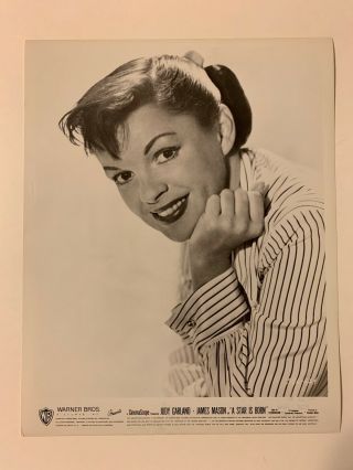 Rare Vintage Glossy Judy Garland Warner Brothers Studio Photo A Star Is Born