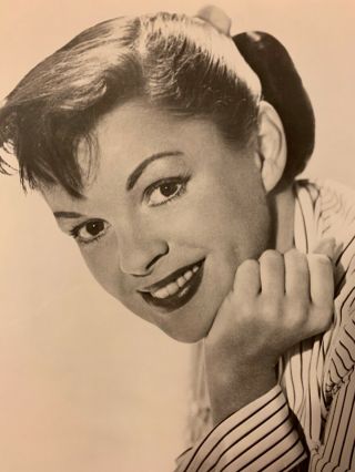 Rare Vintage Glossy Judy Garland Warner Brothers Studio Photo A Star is Born 2