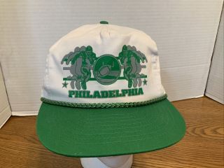 Rare Vintage Philadelphia Eagles Nissin Snapback Trucker Hat Cap Htf