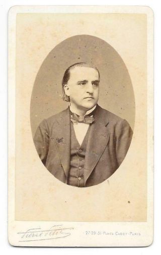 Cdv: Dr.  Jean - Martin Charcot: The Father Of Neurology Rare
