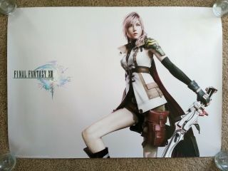 Final Fantasy Xiii 13 Promo Poster Set | Rare Promotional Display B2 Japan
