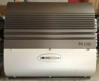 Old School Soundstream Picasso Pic4.  480 4 Channel Amplifier,  Rare,  Usa,  Vintage