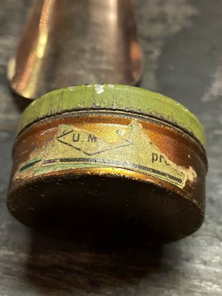UMC Fire Percussion Cap Tin for Colt Thuer Conversions Gun War Loading Rare 2