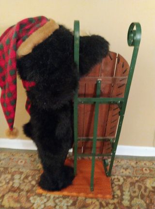 Dan Dee Collectors Choice Large Welcome Black Bear - Rare,  hard to find 41” Tall 3