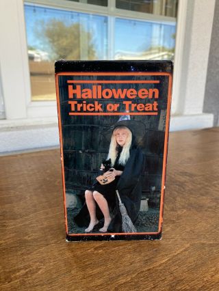 Halloween Trick Or Treat Rare Horror Vhs