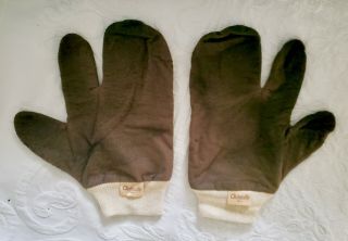 1 Pair Christofle Silver Polishing Gloves Paris France,  Protect