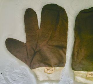 1 Pair Christofle Silver Polishing Gloves Paris France,  Protect 3