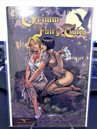 Grimm Fairy Tales 2 Classic Al Rio Cover Cinderella Rare Comic Book