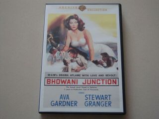 Bhowani Junction Warner Archive Dvd Ava Gardner Stewart Granger Rare Classic