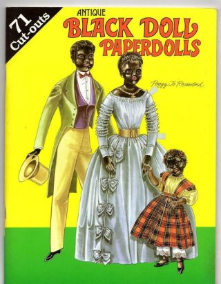1991 Black Doll Paper Dolls By Peggy J.  Rosamond