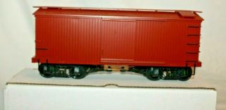 Rare Hartland Locomotive Hlw 04004 Undecorated Wood Side Box Car G Lgb Mib