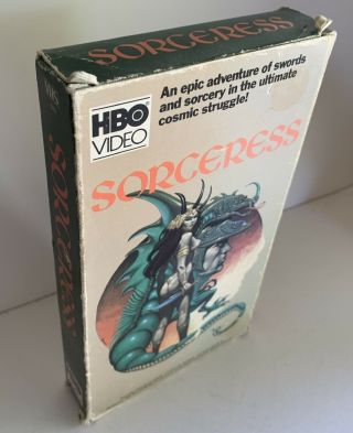 Sorceress Vhs Hbo Video Fantasy Cult Horror Vhs 1982 Rare Oop Htf