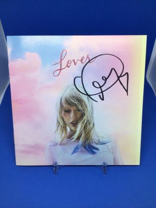 Taylor Swift Signed Autographed Auto “lover”lyrics Book Jsa Rare