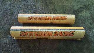 Old School Bmx 1983 Patterson Racing Frame And Cross Bar Pads Vintage Rare