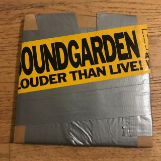 Soundgarden - Louder Than Live Cd - - Promo Only Chris Cornell Rare