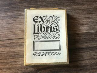 50 Vintage Antioch Bookplates Ex Libris