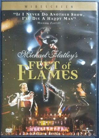 Feet Of Flames Widescreen,  Rare (dvd,  2001). ,  Unwrapped.